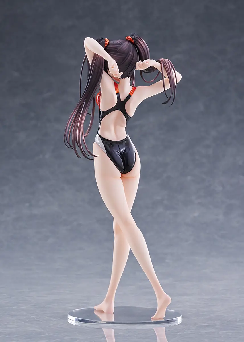 Figurine Kurumi Tokisaki Ver. Competitive Swimsuit de Date A Live par AMAKUNI